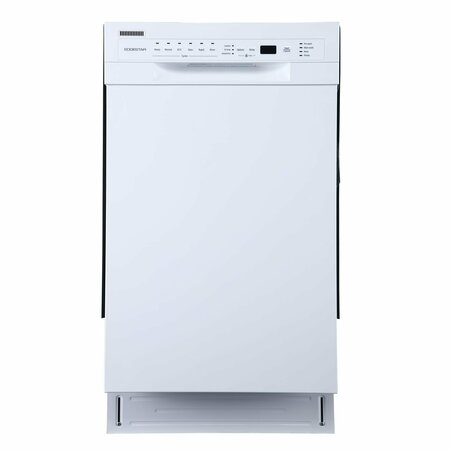 EDGESTAR 18 Inch Wide 8 Place Setting Energy Star Rated BuiltIn Dishwasher BIDW1802WH